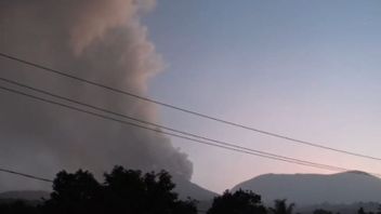 Watch Out! Men's Lewotobi Volcano Status In East Flores Rises To Alert