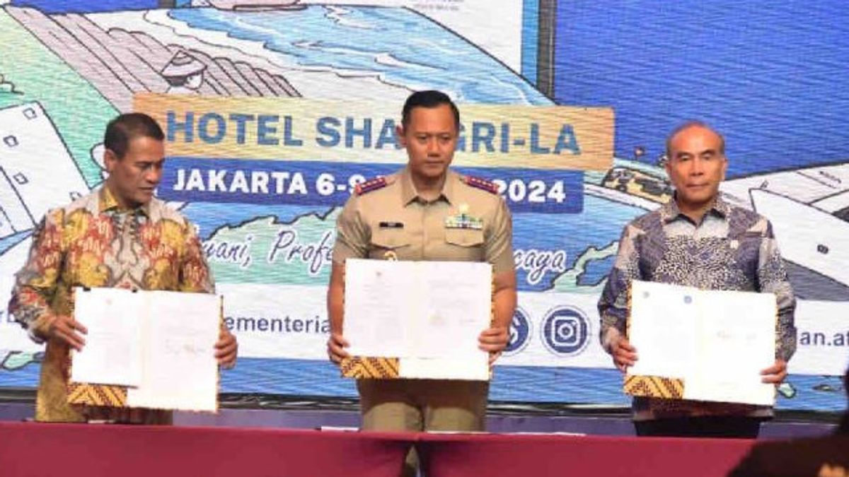 وزير الزراعة عمران يطلب من وزارة ATR / BPN حماية 7.4 مليون أرض ساواه في جمهورية إندونيسيا