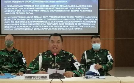 Terlibat Pembakaran Rumdinkes Intan Jaya, 8 Oknum TNI Jadi Tersangka