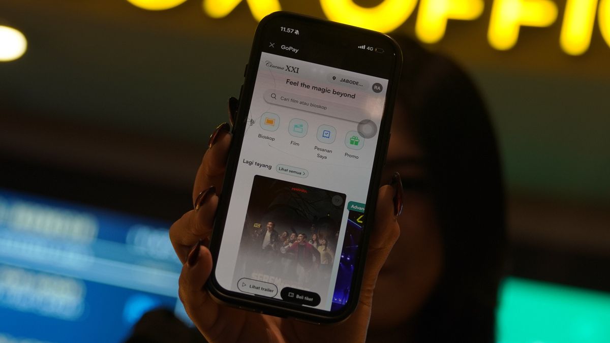 GoPay ने सिनेमा फिल्म देखने के लिए ग्राहकों को आसान बनाया, टिकिट खरीद सकते हैं, सीट चुन सकते हैं