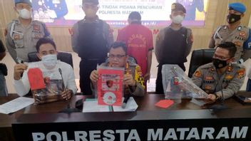 Pencuri Uang Kasir Swalayan yang Beraksi dengan Sarung Ala Ninja di Mataram Ditangkap