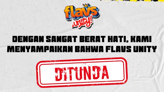 FLAVS 2023 Ditunda ke Oktober, Jadwal Refund Tiket Segera Diumumkan