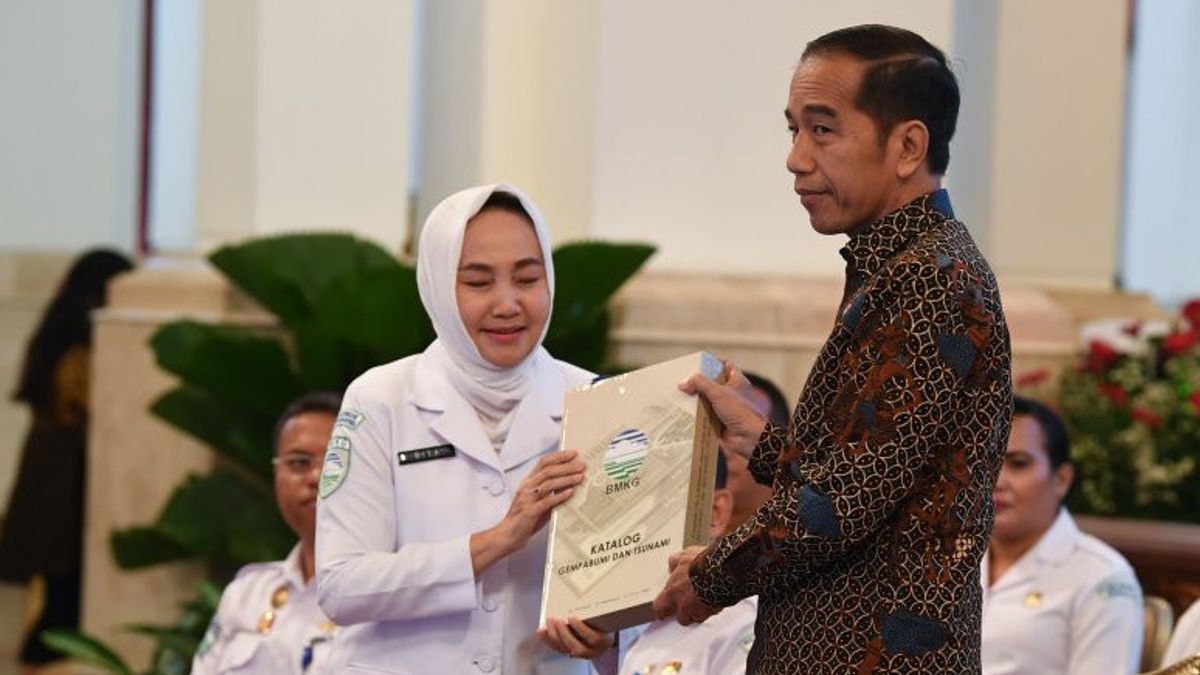 Pesan Jokowi untuk BMKG: Tingkatkan Kapasitas Manajemen Penanggulangan Bencana