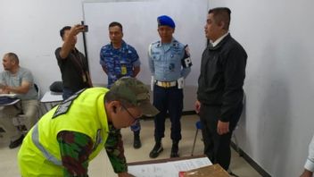 Une équipe conjointe a étouffé le trafic de 1,3 kg de cannabis à l’aéroport SSK II de Pekanbaru