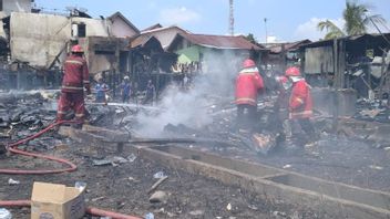 Gara-gara Tinggalkan Rumah dengan Kompor Masih Menyala, 30 Rumah di Jambi Hangus Terbakar
