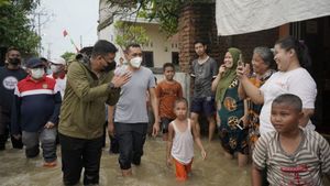Ada Sabotase Drainase Ditutup dengan Karung-karung yang Bikin Banjir Gang Subur Lama Medan Maimun Lama Surut   