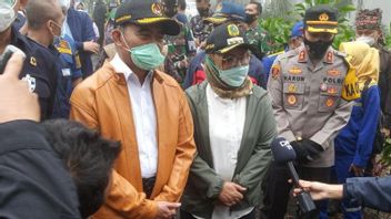  Le Ministre Des Affaires étrangères Veut Banjir Bandang Emplacement Dans Le Mont Mas Puncak Bogor Planté Par Vétiver