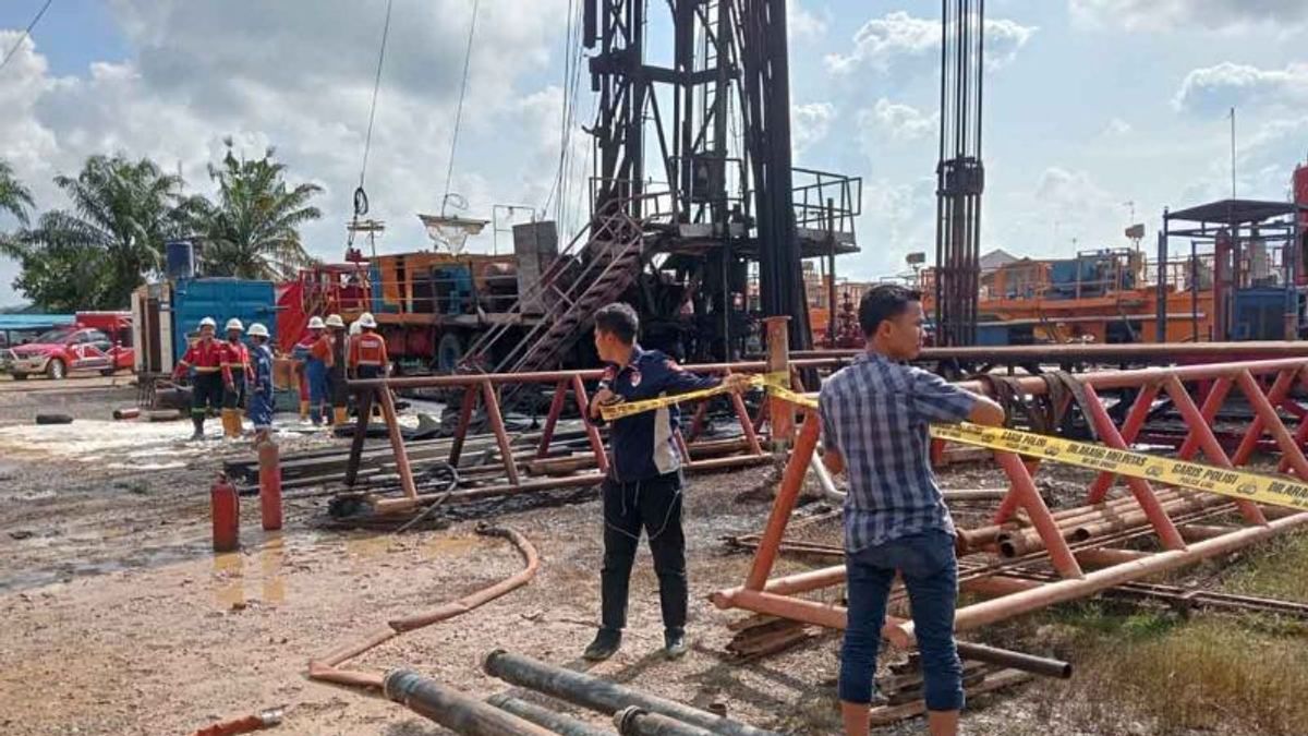 4 personnes soignées intensives touchées par le feu de la fontaine de pétrole, la police d’Aceh Tamiang a demandé des informations au fournisseur