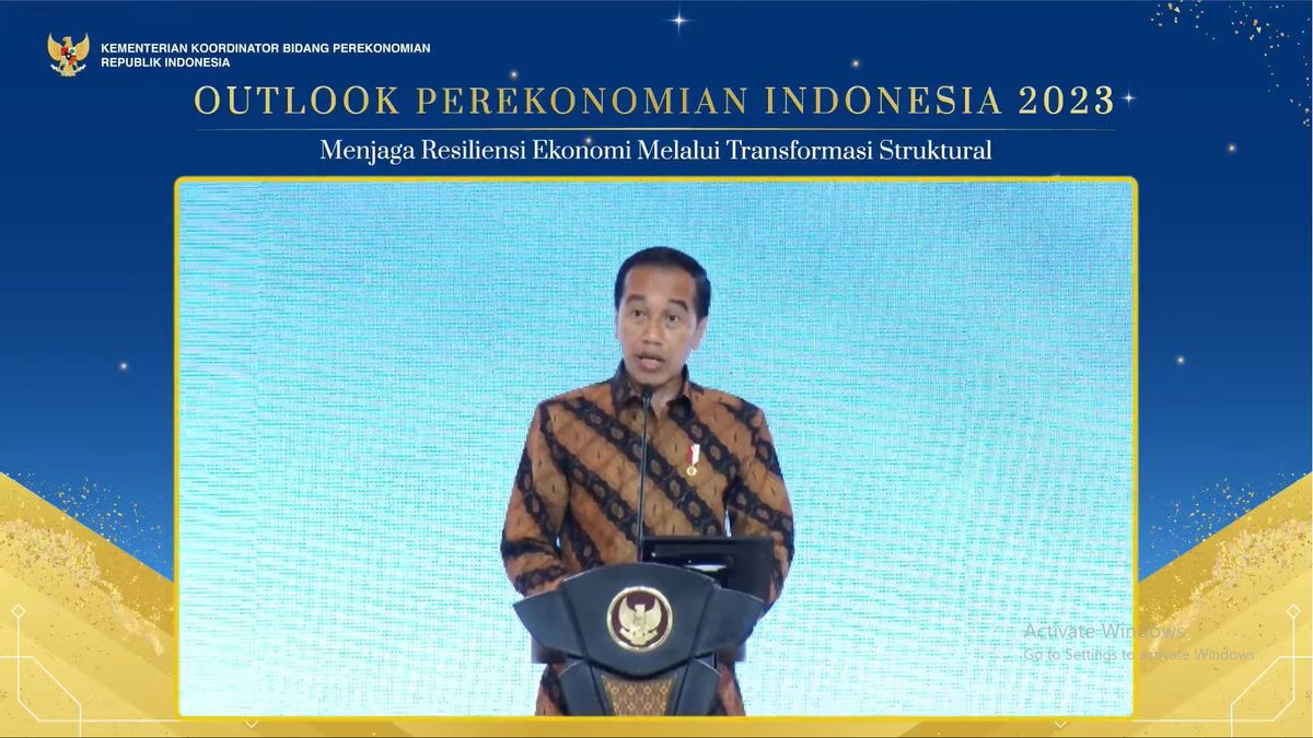 <i>Outlook</i> Ekonomi 2023, Jokowi: Situasi Sulit, Teori Standar Tidak Bisa Atasi Kondisi di Luar Pakem