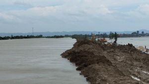 Tanggul Sungai Wulan Kabupaten Demak Jebol Lagi, Jalur Semarang – Kudus Kembali Banjir