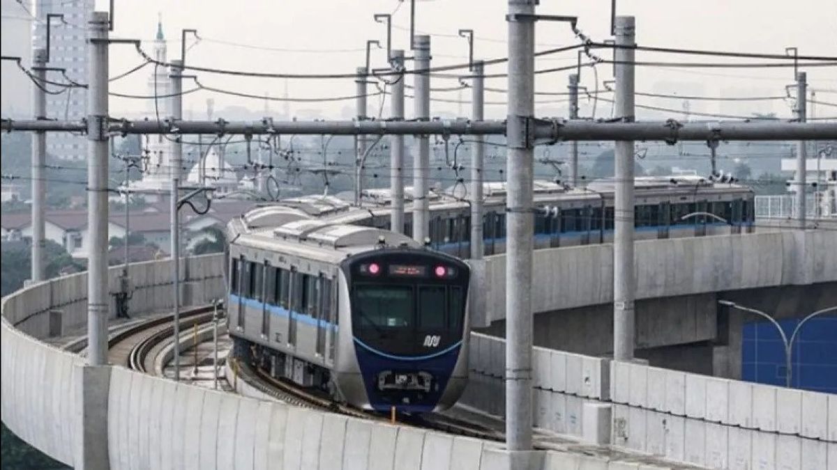 Vacances de Noël 2025, MRT Jakarta fonctionne jusqu'à 24h00 WIB