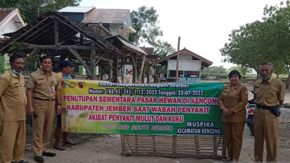 Jember Regency Government Closes Animal Market Anticipating The Widespread Outbreak Of FMD