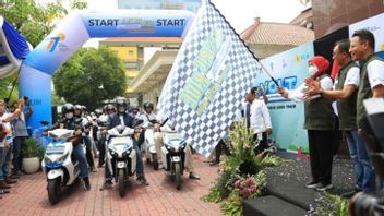 Commemorating The 77th National Electricity Day Of PLN, East Java Broke The MURI Record For The Most Electric Motor Convoys