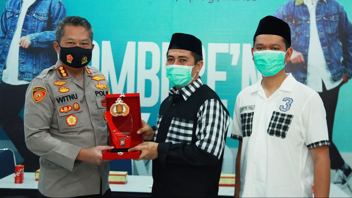 Makassar Police Chief Met Deng Ical Fadli-Ananda, Dilan Commitment To Peaceful Pilkada