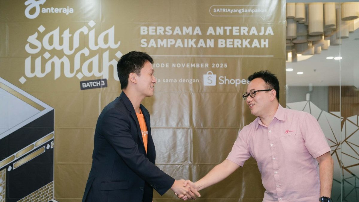 Satria Umrah Program的Anteraja Gandeng Shopee