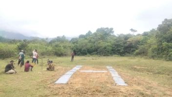 Central Aceh Residents Create Independent 'Helipads' For Assistance To Be Brought