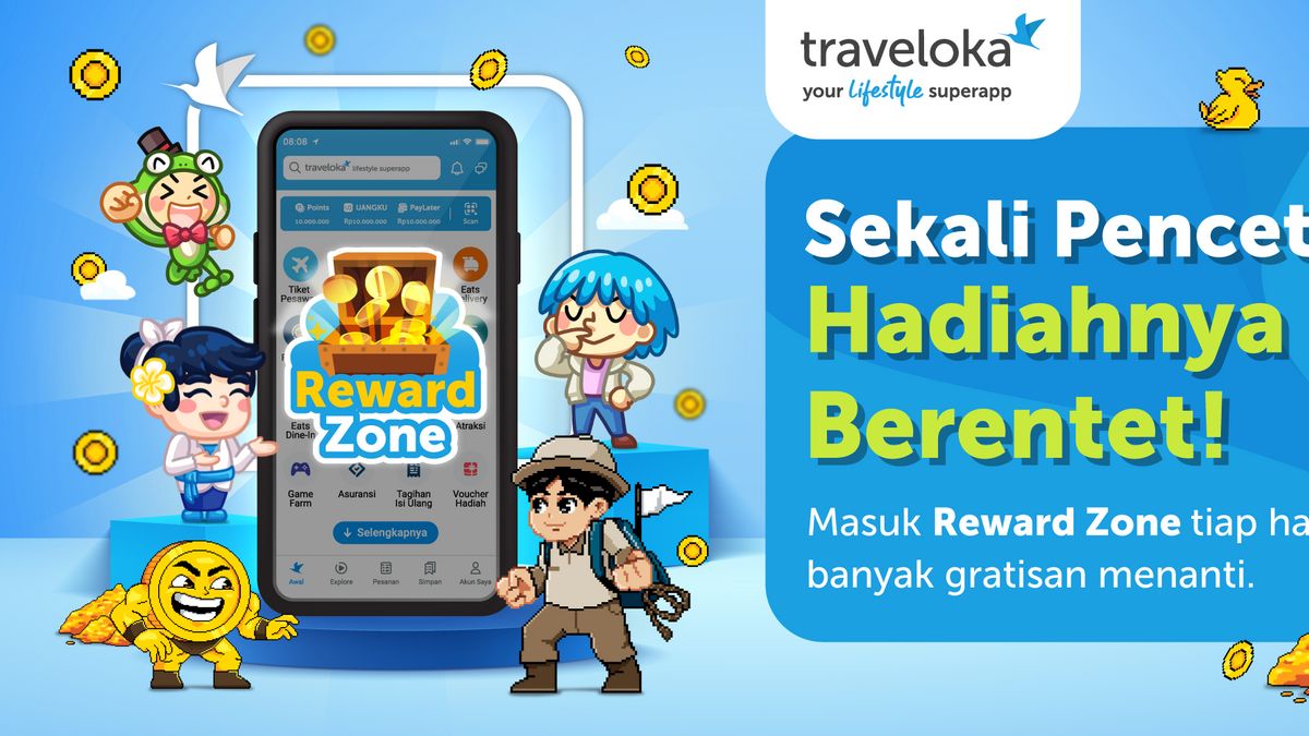 5 Aktivitas Rebahan Jadi Produktif, Salah Satunya Main Game di Reward Zone