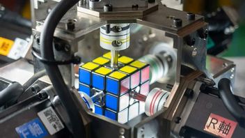 Robot Pecahkan Rekor Dunia: Selesaikan Rubik's Cube dalam 0,305 Detik