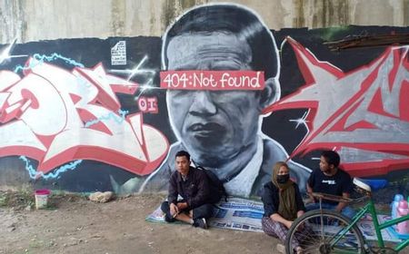 Akhir Kisah Mural '404: Not Found' Jokowi yang Ramai Diperbincangkan Publik