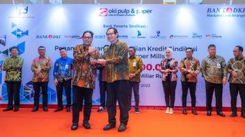 BPD SI合作，银行DKI为PT Oki纸浆和造纸厂提供价值1.5万亿印尼盾的银团贷款