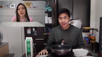 The Funny Interaction Of Jerome Polin And Jessica Jane Who Cook Fried Milk Using Mathematical Formulas