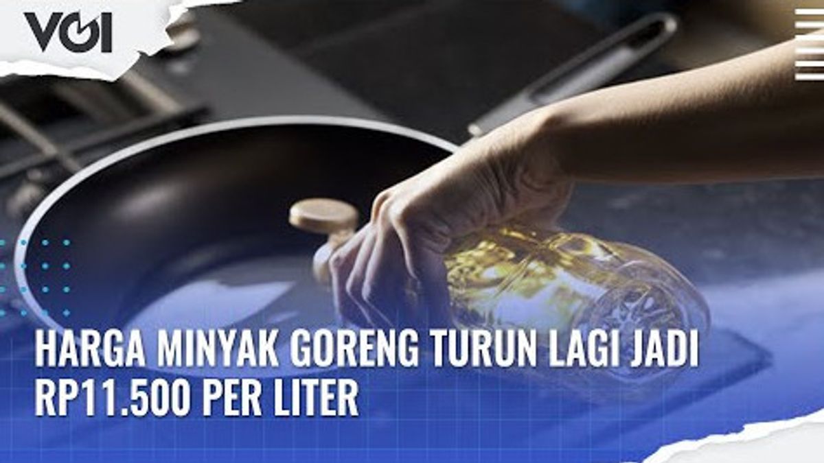 VIDEO: Cheap Cooking Oil Prices Become Rp11,500, This Is What Residents Say