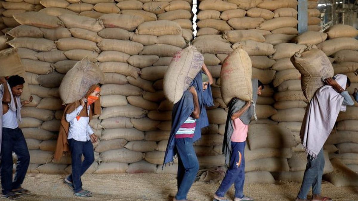 印度允许向国外运送小麦，等待海关的许可