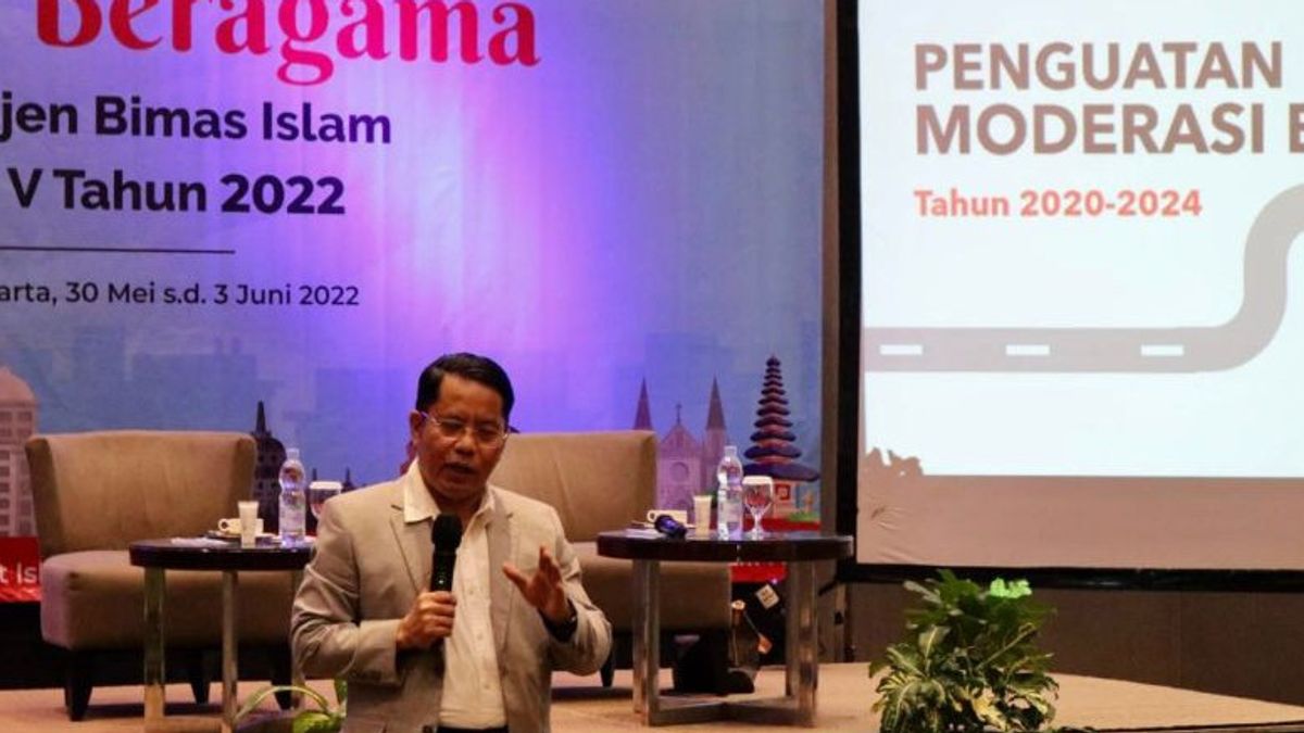 Kemenag Tegaskan Moderasi Beragama Bukan Pemahaman Liberal