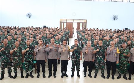 Sinergitas TNI-Polri Dalam Mengamankan Pemilu 2024 di Surakarta