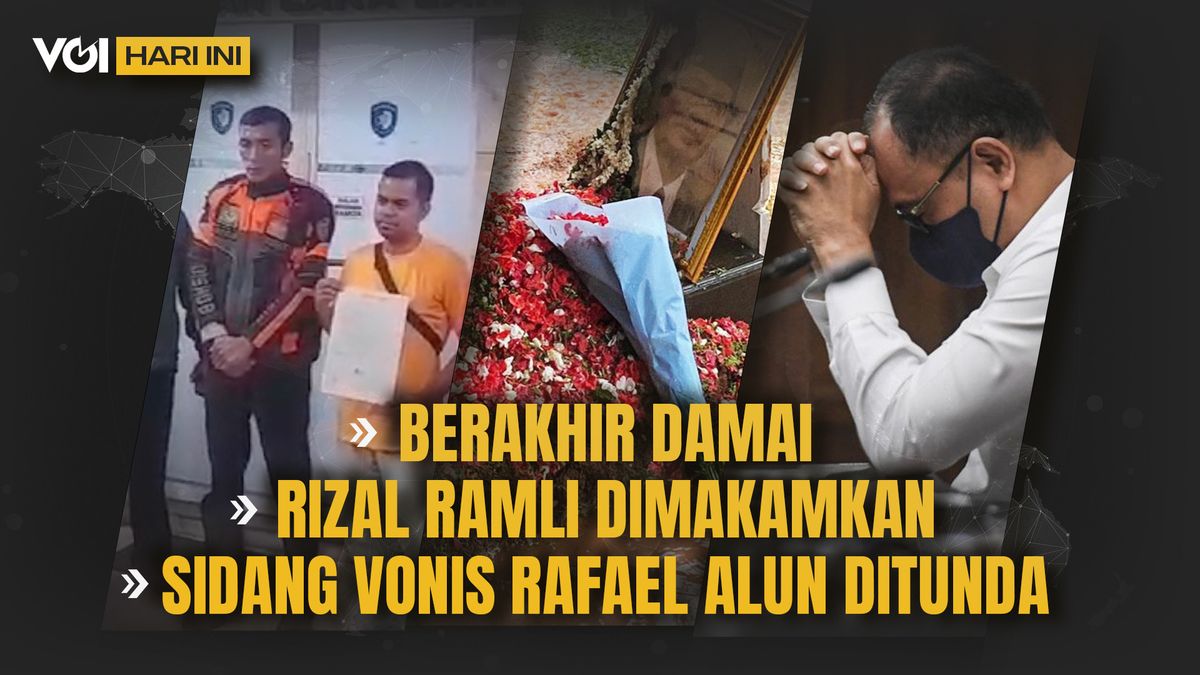 VOI vidéo aujourd’hui: Le chauffeur Avanza vs Damai Dishub officer, Rizal Ramli et Rafael Alun