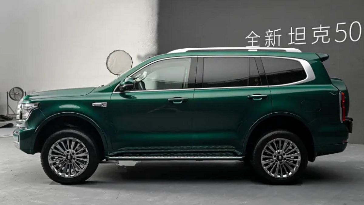GWM Buka Selubung Tank 500 Terbaru, Intip Pembaruannya