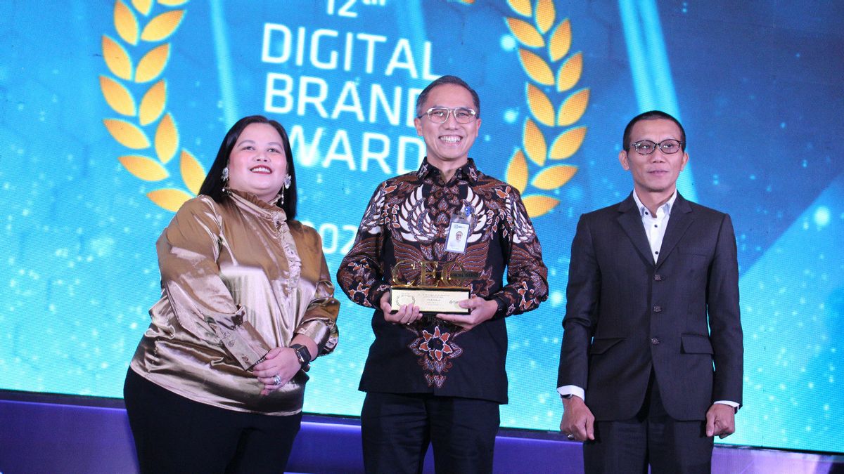 BRI Life Wins “The Most Reputable Life Insurance CEO In Digital Platform” At The 2023 Digital Brand Award Event