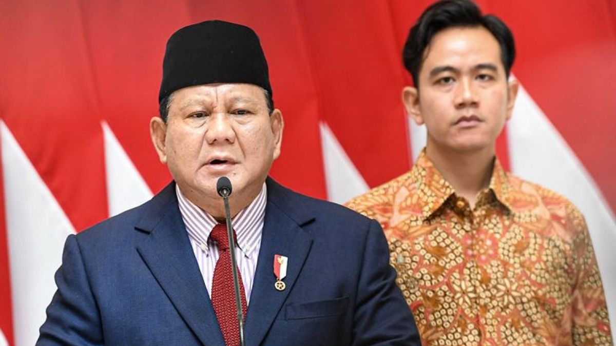 President Prabowo Goes Abroad, Vice President Gibran Gets Presidential Duties Until November 23