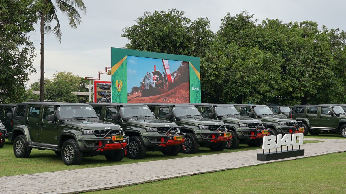 Strong, 22 BJ40 Plus BAIC Units Become Army Tactical Vehicles