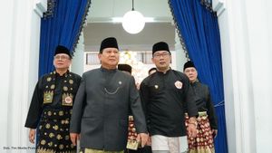 Momen Ridwan Kamil dan Prabowo Berbalas Pantun, Kang Emil Singgung ‘Kita Doakan Jadi Presiden’