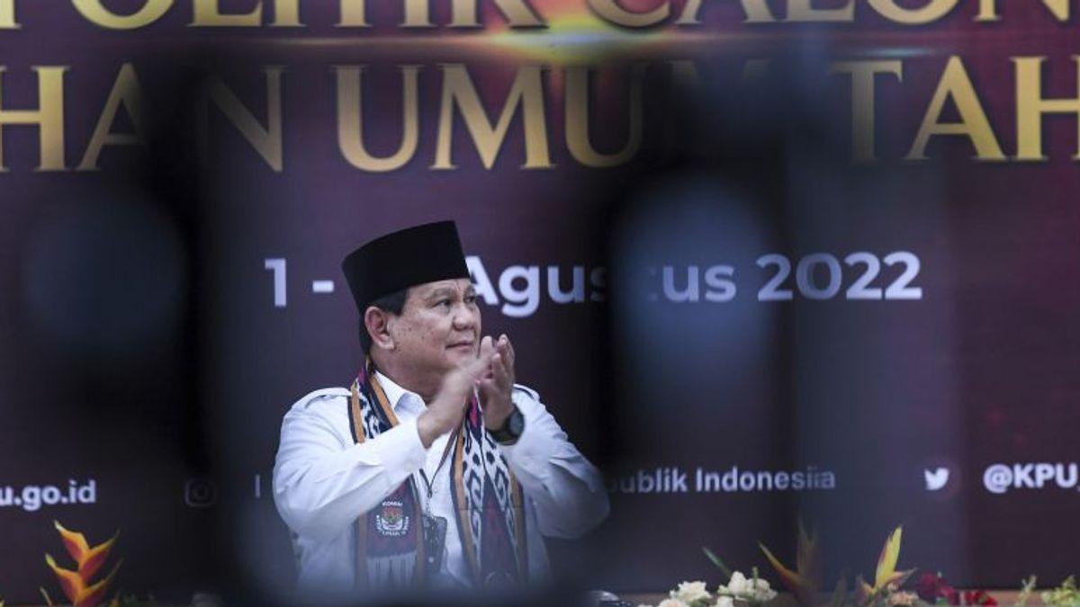 LSJ调查：Prabowo的可选举性仍然出色，其次是Anies和Ganjar Pranowo