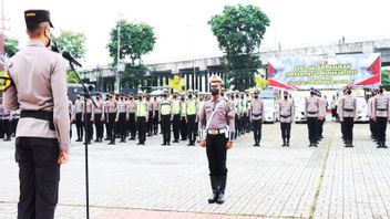 Samarinda Police Highlight Potential Traffic Violation Points During Mahakam 2022 Operation