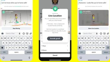 Snapchat Luncurkan Fitur Berbagai Lokasi <i>Real-Time</i> dengan Teman Terdekat 