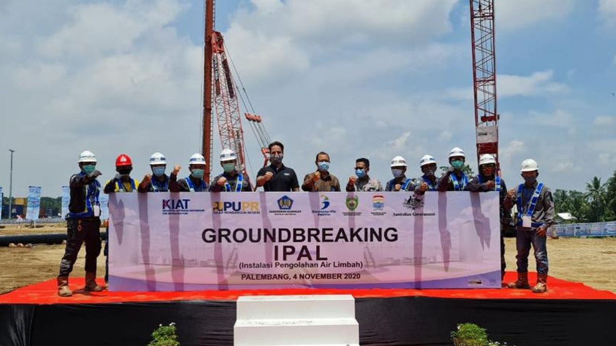 Ptpp Commence La Construction D’usines De Traitement Des Eaux Usées à Palembang