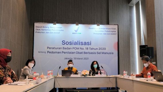 BPOM Dorong Kemandirian Industri Obat Berbasis Sel Manusia