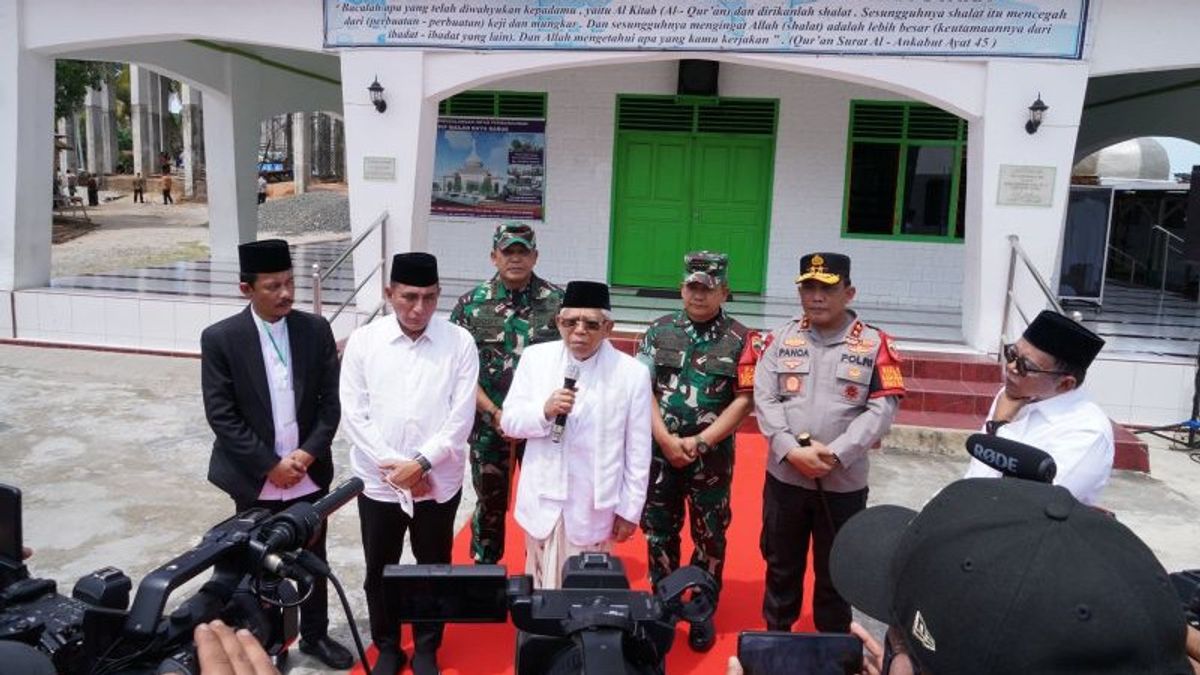 Wapres Ma'ruf Mengaku Cermati Reaksi Masyarakat Saat Vonis Mati Ferdy Sambo, Nilai Itu Sudah Adil