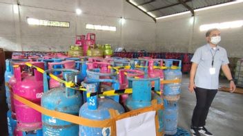 Police Arrest Elpiji Gas Cylinders With A Turnover Of Rp. 115 Million Per Month