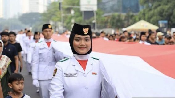 76名の学生がIKNでのインドネシア共和国79周年記念の旗手候補者の選定に合格