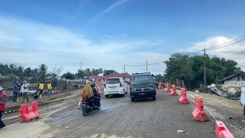 Perbaikan Rampung, Jembatan Krueng Meureudu Pidie Jaya Kini Bisa Dilintasi Kendaraan