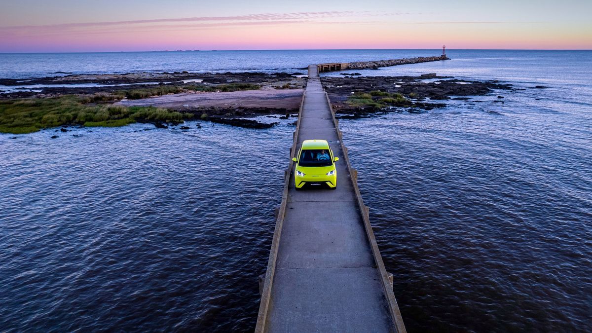 Seagull modèles lancent en septembre aux Philippines, en BYD : Seagull modèles d'exposition commencent à apparaître