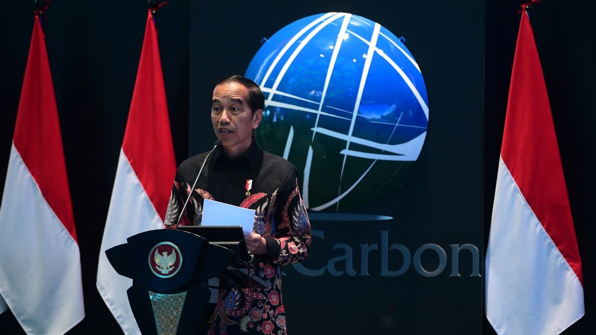 ジョコウィ大統領:炭素取引所は気候変動危機に対するインドネシアの貢献