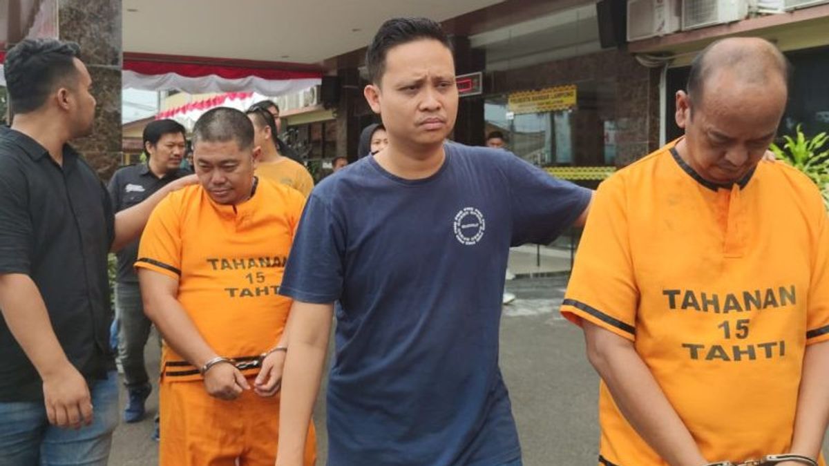 2 Perpetrators Who Embezzled 19 Cars In Bandarlampung The Mode Of Rental In Rental