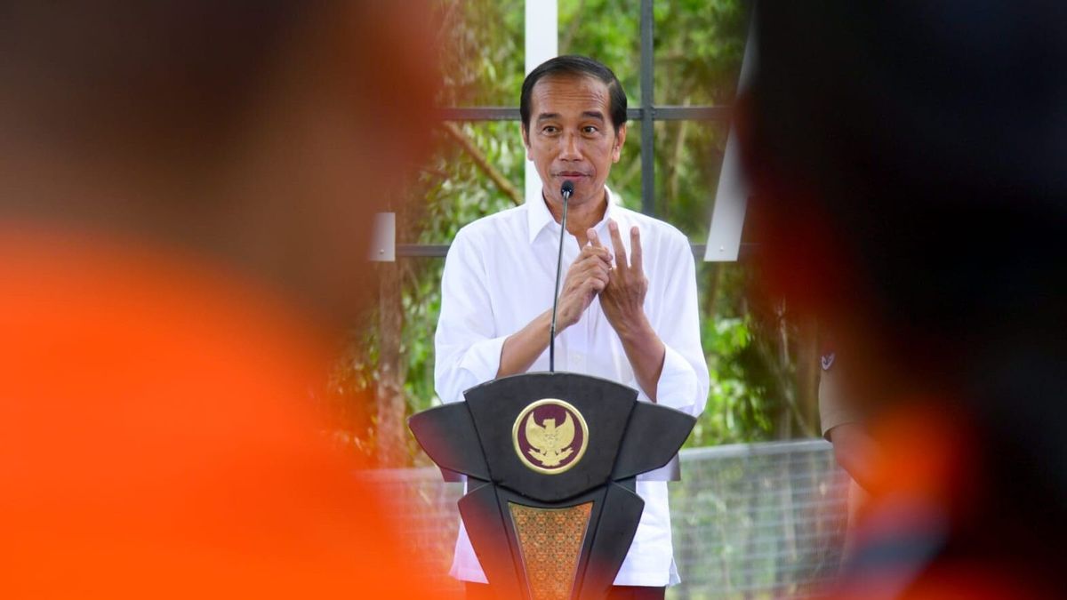 Jokowi Alludes To The Figure Of The Leader: Can't Ciut Be HIT By Other Countries