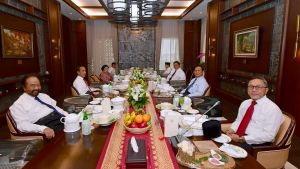  Pembahasan Jokowi dengan Ketum Parpol di Istana, Surya Paloh: Prediksi IMF dan World Bank Soal 40 Negara Gagal