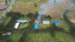 KBB Bakar Bangunan Sekolah di Papua Tengah Saat Momen Peringatan Kemerdekaan Indonesia